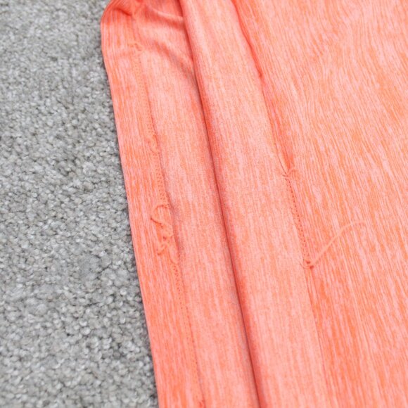 Three Sixty Six Polo Shirt Mens 3XL XXXL Orange Performance Stretch Golf S/S - Picture 10 of 15